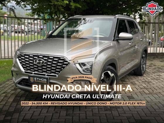 HYUNDAI CRETA 2.0 FLEX ULTIMATE AUTOMÁTICO